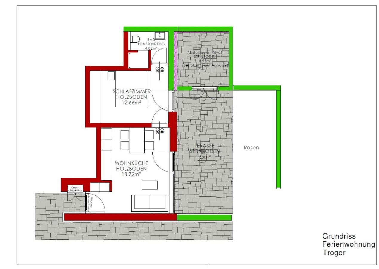 Ferienwohnung Troger Fieberbrunn Esterno foto